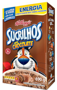 Cereal Matinal Sucrilhos Kellogg's Sabor Chocolate 690g