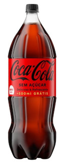 [2202.10.00] Refrigerante Coca-Cola Zero Açúcar 2,5L