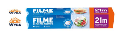 Wyda - Filme de PVC Picotado 28cmx21m