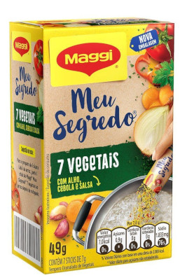[2103.90.21] Maggi Tempero Granulado com Vegetais 49g