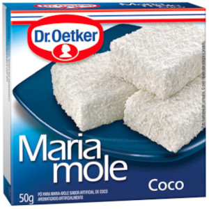 Dr. Oetker - Pó para Maria Mole Sabor Coco 50g
