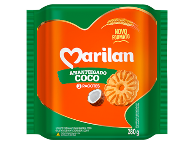 [1905.31.00] Biscoito Marilan Amanteigado Coco 280g