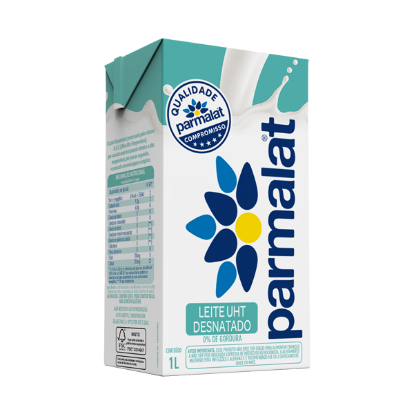 Leite UHT Desnatado Parmalat 1L