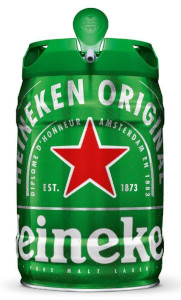Heineken - Barril de Cerveja Lager Premium 5L