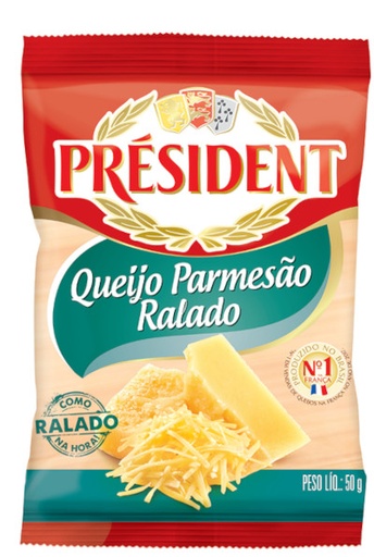 Queijo Parmesão Ralado Président 50g