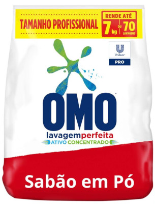Omo Lava Roupas em Pó Lavagem Perfeita Profissional 5,6Kg