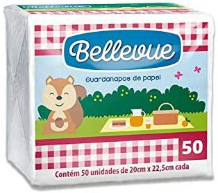 Bellevue - Guardanapos 20x22cm 50 Unidades