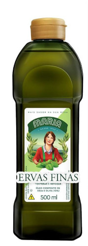 Óleo Composto de Soja e Oliva Ervas Finas Maria 500ml