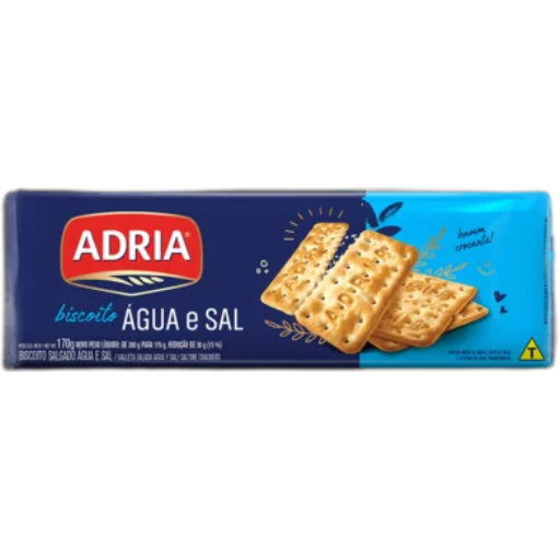 [1905.31.00] Biscoito Adria Água e Sal 170g