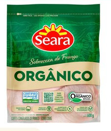 Seara - Sobrecoxa de Frango Orgânico Congelada 600g