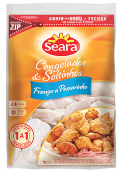 Seara - Frango à Passarinho Congelados & Soltinhos 1Kg