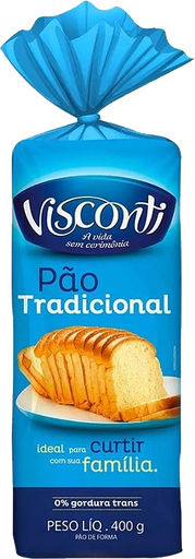 Pão Visconti Forma Tradicional 400g