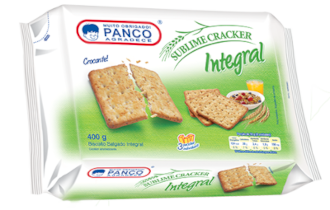 Panco - Biscoito Cream Cracker Integral 400g