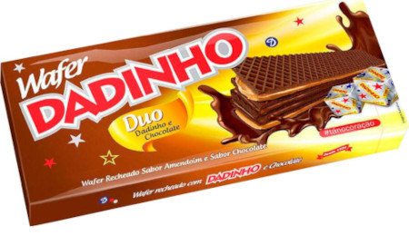 Dadinho - Biscoito Wafer Duo 130g
