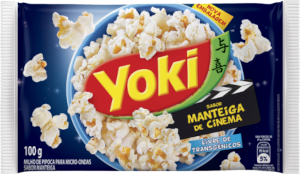 Pipoca Micro-ondas Yoki Manteiga de Cinema 100g