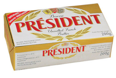Manteiga sem Sal Président 200g