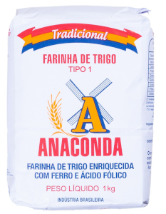 Farinha de Trigo Anaconda Tradicional 1Kg