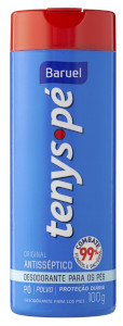 Tenys Pé Baruel Desodorante Original 100g