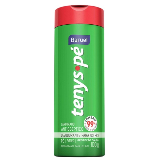 Tenys Pé Baruel Desodorante com Cânfora 100g