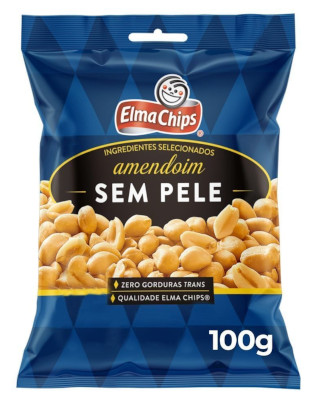 Elma Chips - Amendoim sem Pele 100g
