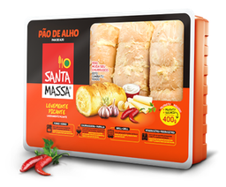 Santa Massa - Pão de Alho com Pimenta 400g