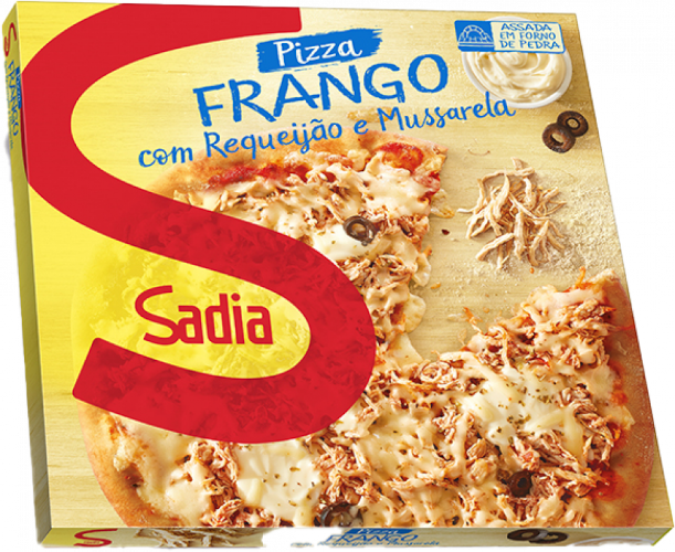 Pizza Frango com Requeijão e Mussarela Sadia 460g