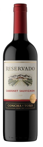 [2204.21.00] Concha Y Toro - Vinho Tinto Chileno Reservado Cabernet Sauvignon 750ml