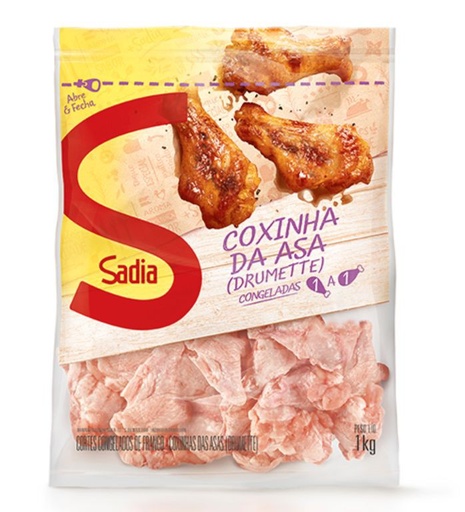 Coxinha da Asa Sadia Congelada pct 1kg