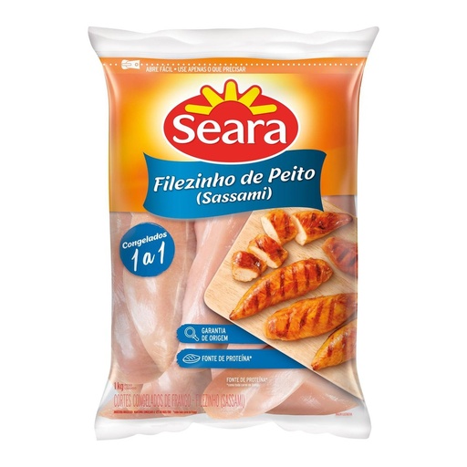 [0207.14.00] Filezinho de Frango Sassami Seara 1kg