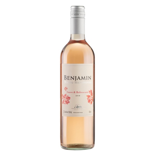[2204.21.00] Nieto Senetiner - Vinho Benjamin Argentino Rosé Suave 750ml