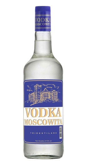Vodka Tridestilada Moscowita 900ml