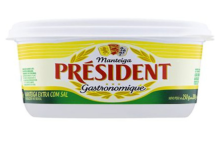 Manteiga com Sal Président 200g