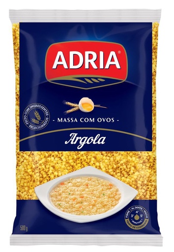 [1902.11.00] Adria - Macarrão Argola com Ovos 500g