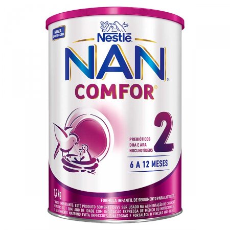 [1901.10.90] Fórmula Infantil NAN Comfor 2 Nestlé 1,2Kg
