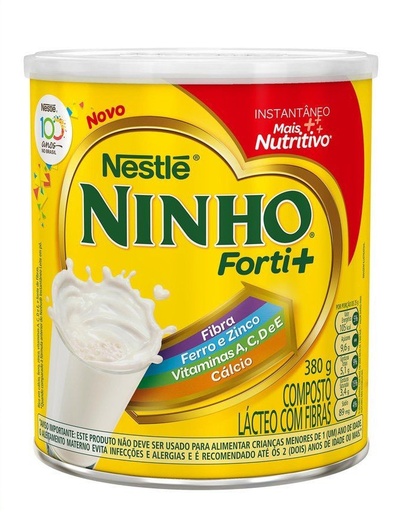 Nestlé - Composto Lácteo Instantâneo Forticom Ninho 380g