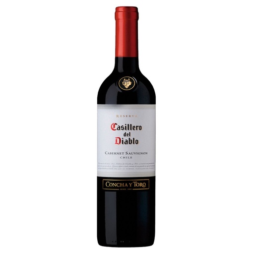 [2204.21.00] Concha Y Toro - Vinho Chileno Casillero del Diablo Reserva Cabernet Sauvignon 750ml