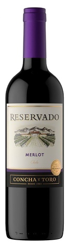 [2204.21.00] Concha Y Toro - Vinho Tinto Chileno Reservado Merlot 750ml