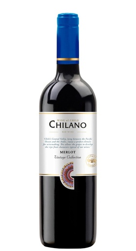 Vinho Tinto Argentino Chilano Merlot 750ml