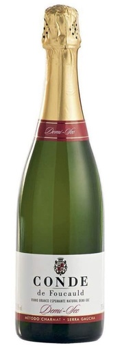 [2204.10.10] Vinícola Aurora - Espumante Branco Nacional Conde de Foucauld Demi-Sec 750ml