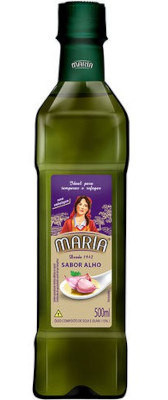 Óleo Composto de Soja e Oliva Sabor Alho Maria 500ml