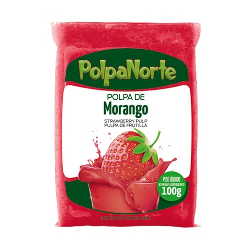 Polpanorte - Polpa de Morango 100g