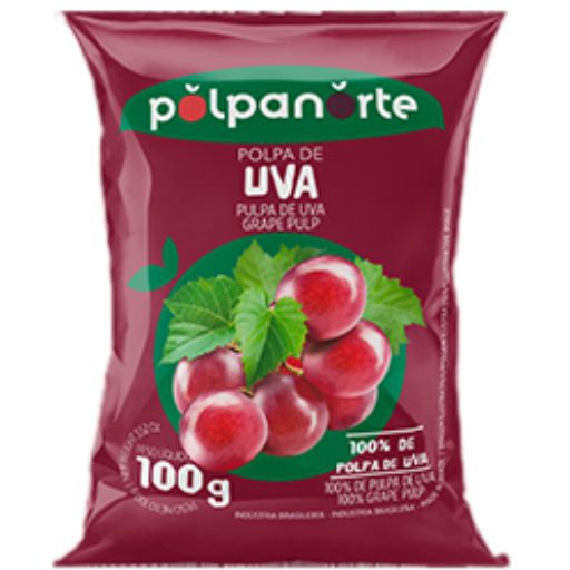 Polpa de Uva Polpanorte 100g