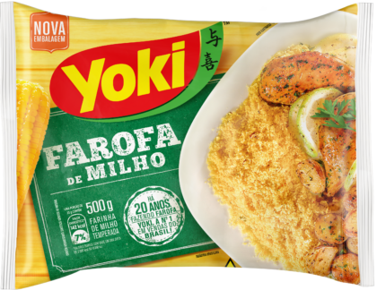 [1106.20.00] Farofa de Milho Temperada Yoki 500g