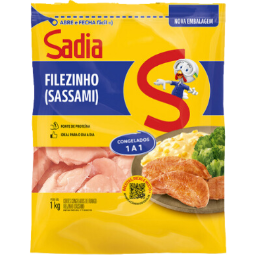 Filezinho de Frango Sassami Sadia 1kg
