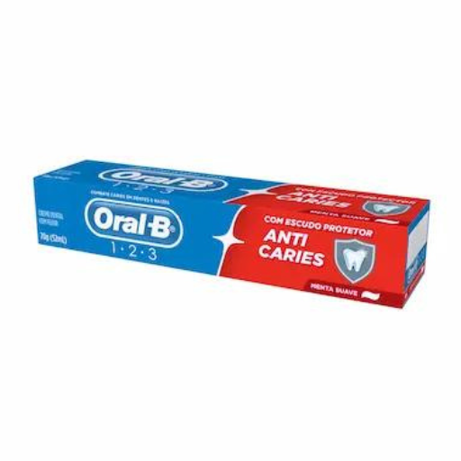 [306.10.00] Creme Dental Oral-B 123 Menta 70g
