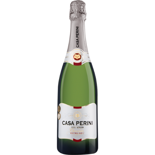 [2204.10.10] Espumante Branco Demi Sec Brut Casa Perini 750ml 