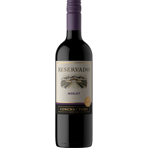 [2204.21.00] Vinho Tinto Merlot Reservado Concha Y Toro (Chile)
