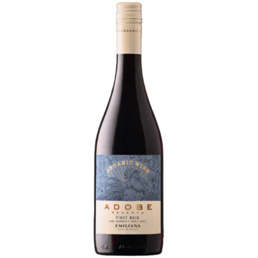 Vinho Tinto Pinot Noir Orgânico Adobe Reserva 750ml (Chile)