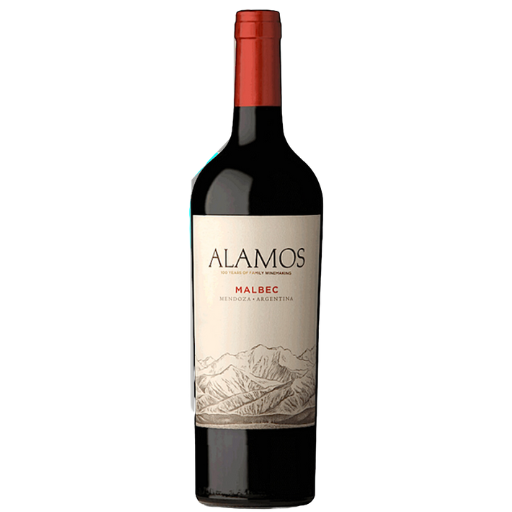 [2204.21.00] Vinho Tinto Argentino Malbec Alamos 750ml