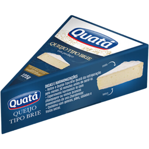 [0406.90.30] Queijo tipo Brie Quatá 125g 